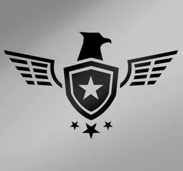 Adesivo per auto stella dell'esercito - TenStickers