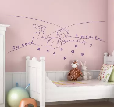 Adesivo bambini Piccolo Principe - TenStickers