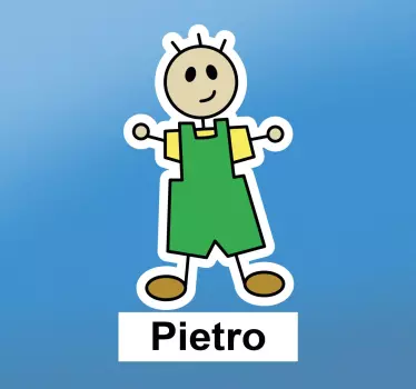 Adesivo Bambino Personalizzabile - TenStickers