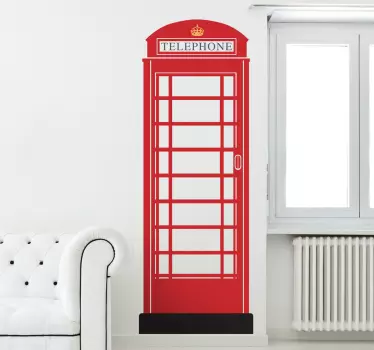 Adesivo Per Porte 3D Stile Cabina Telefonica - Autoadesivo, Impermeabile, 80x210 Cm, Per Interni - Foto 12