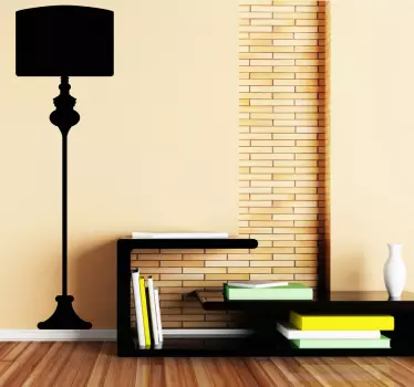 Adesivo decorativo lampada classica - TenStickers