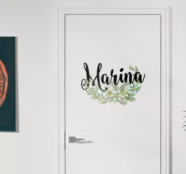 Adesivo decorativo per porte - TenStickers