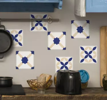 Adesivo decorativo piastrelle cucina - TenStickers