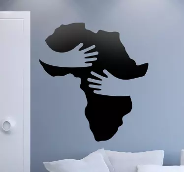 Adesivo decorativo solidale Africa - TenStickers