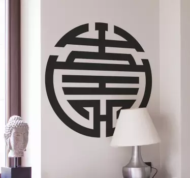 Adesivo mural soggiorno soggiorno feng shui fenix - TenStickers