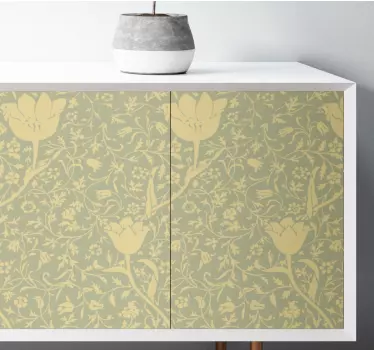 Carta adesiva per mobili stile floreale elegante - TenStickers