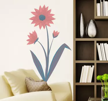 Adesivo floreale - TenStickers