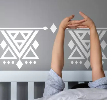 Adesivo geometrico elementi geometrici astratti - TenStickers
