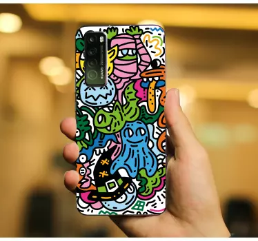 Adesivo huawei creature festive a volontà - TenStickers