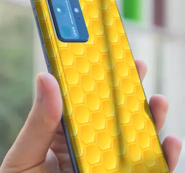 Adesivo huawei disposizione a nido d'api - TenStickers