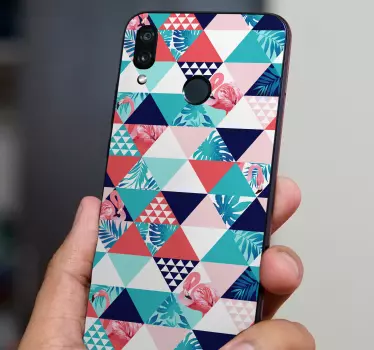 Adesivo Huawei motivo animale tropicale - TenStickers