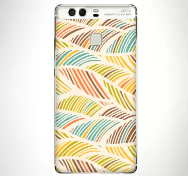 Adesivo Huawei stile motivo ondulato - TenStickers
