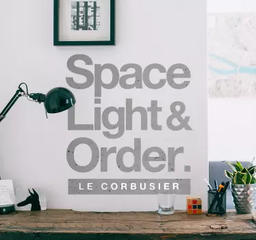 Sticker Le Corbusier richiesti - TenStickers