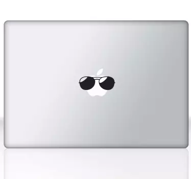 Adesivo Macbook occhiali da sole - TenStickers
