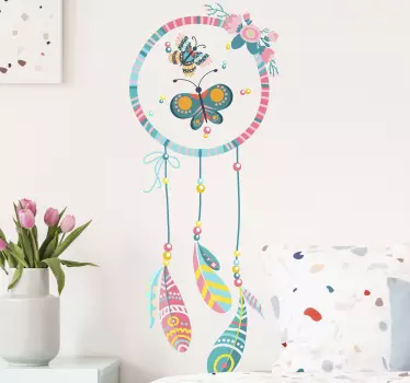 Adesivo murale bambini cattura sogni vivaci - TenStickers