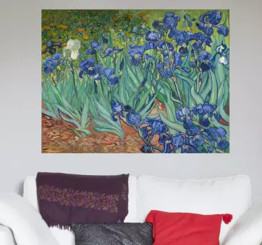 Adesivo murale fiori Van Gogh - TenStickers