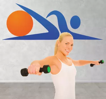 Adesivo murale icona sport 2 - TenStickers