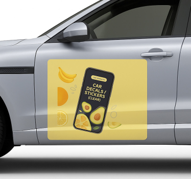 Adesivo per auto pubblicità su veicolo - TenStickers