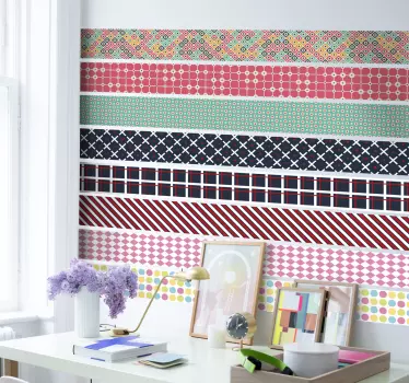 Adesivo murale Washi Tape - TenStickers