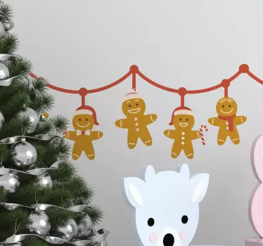 Adesivo Natale biscotti natale - TenStickers