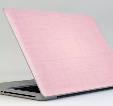 Adesivo per pc rosa pallido - TenStickers