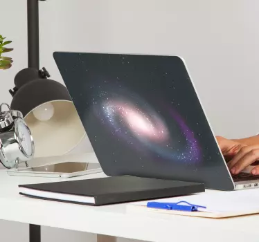 Adesivo per pc spazio e galassia - TenStickers