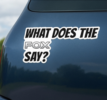Adesivo per auto cosa dice il gufo - TenStickers