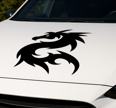 Adesivo per auto design fantasy drago mitico - TenStickers