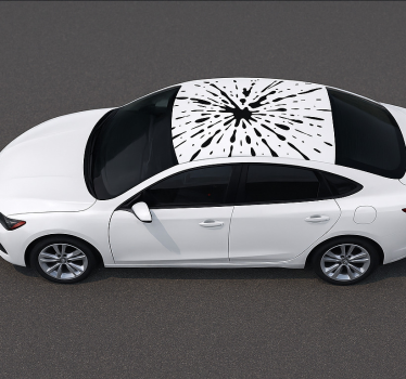 Adesivo per auto design pittura splash - TenStickers