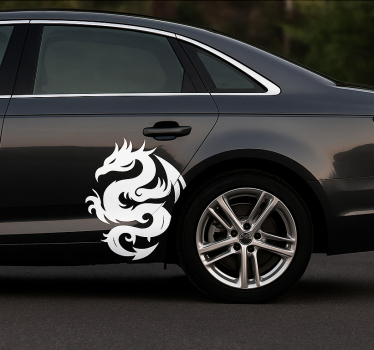 Adesivo per auto esterno drago - TenStickers