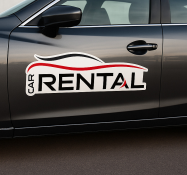 Adesivo per auto noleggio auto di lusso - TenStickers