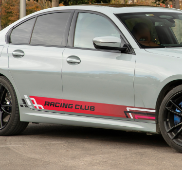 Adesivo per auto set di strisce stile racing - TenStickers