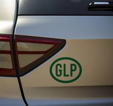 Adesivo per auto simbolo GPL - TenStickers