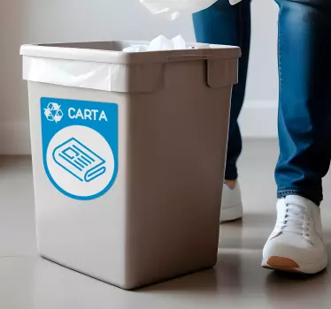 Adesivi Divertenti Per Bidone Della Spazzatura - 4 Fogli Con Faccine Cartoon Per Decorare - Foto 11