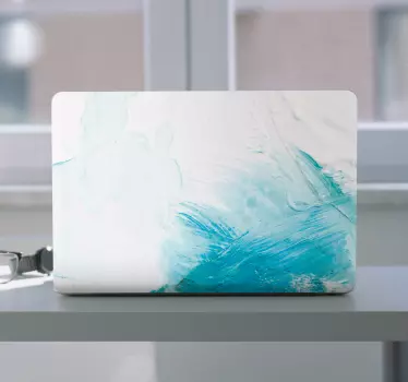 Adesivo per laptop elegante motivo astratto - TenStickers