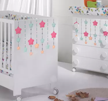 Adesivo murale con le stelle - TenStickers
