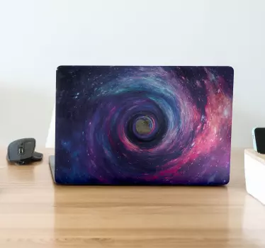 Adesivo per pc con galassia - TenStickers