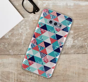 Adesivo per telefono tropicale e floreale - TenStickers