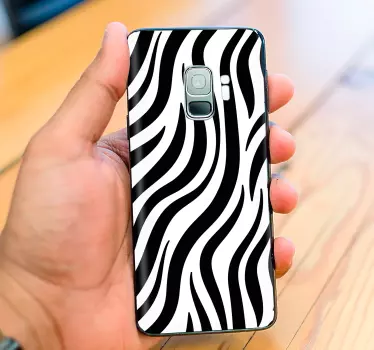 Adesivo per telefono zebrato - TenStickers