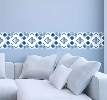 Adesivo piastrelle portoghesi azzurre - TenStickers