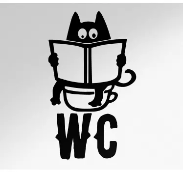 Adesivi Divertenti Per WC - 6 Fogli Rimovibili Impermeabili Per Bagno E Cucina - Foto 6