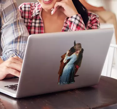 Adesivo portatile il bacio hayez - TenStickers