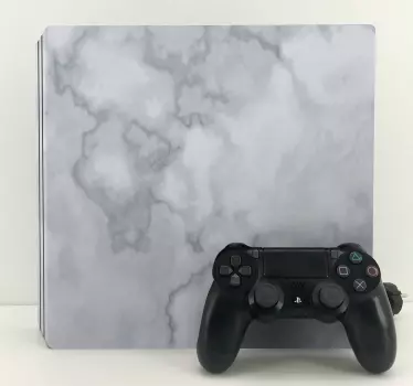 Adesivo Ps4 copertina con motivo marmoreo - TenStickers