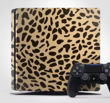Adesivo ps4 cover a stampa animale - TenStickers