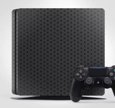 Adesivo Ps4 motivo geometrico nero - TenStickers