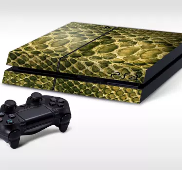 Adesivo Ps4 pelle serpente - TenStickers