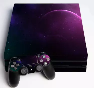 Adesivo ps4 skin per controller galattico - TenStickers