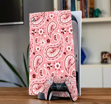 Adesivo ps4 stile paisley - TenStickers