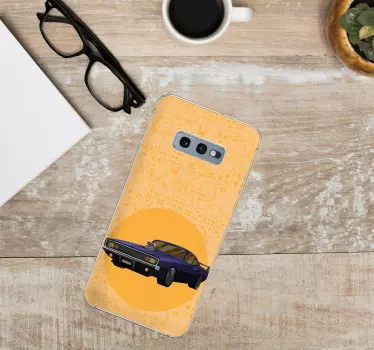 Adesivo Samsung automobile classica vibrante - TenStickers