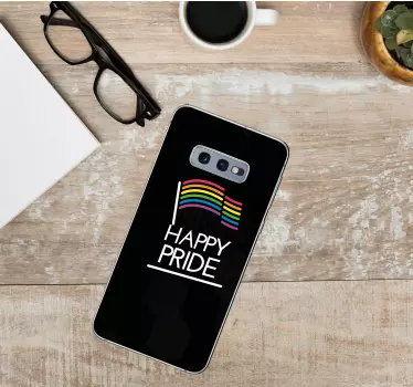 Adesivo Samsung bandiera arcobaleno dell'orgoglio - TenStickers